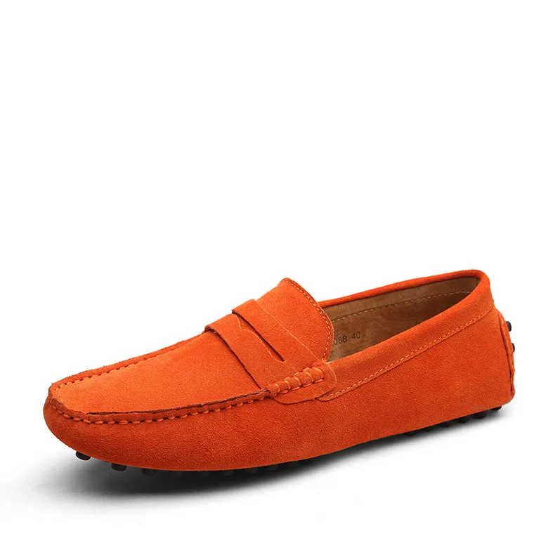 Noble Wear Suede Driving Loafers