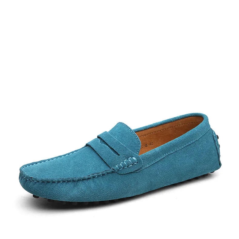 Noble Wear Suede Driving Loafers