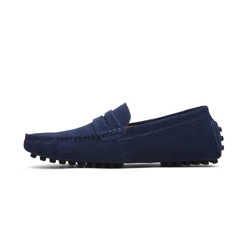 Noble Wear Suede Driving Loafers