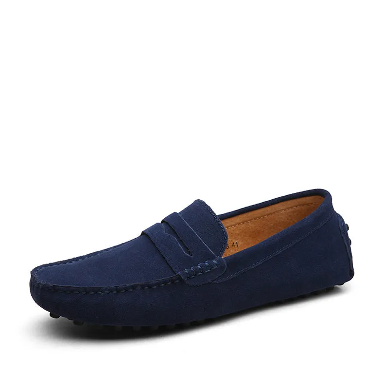 Noble Wear Suede Driving Loafers
