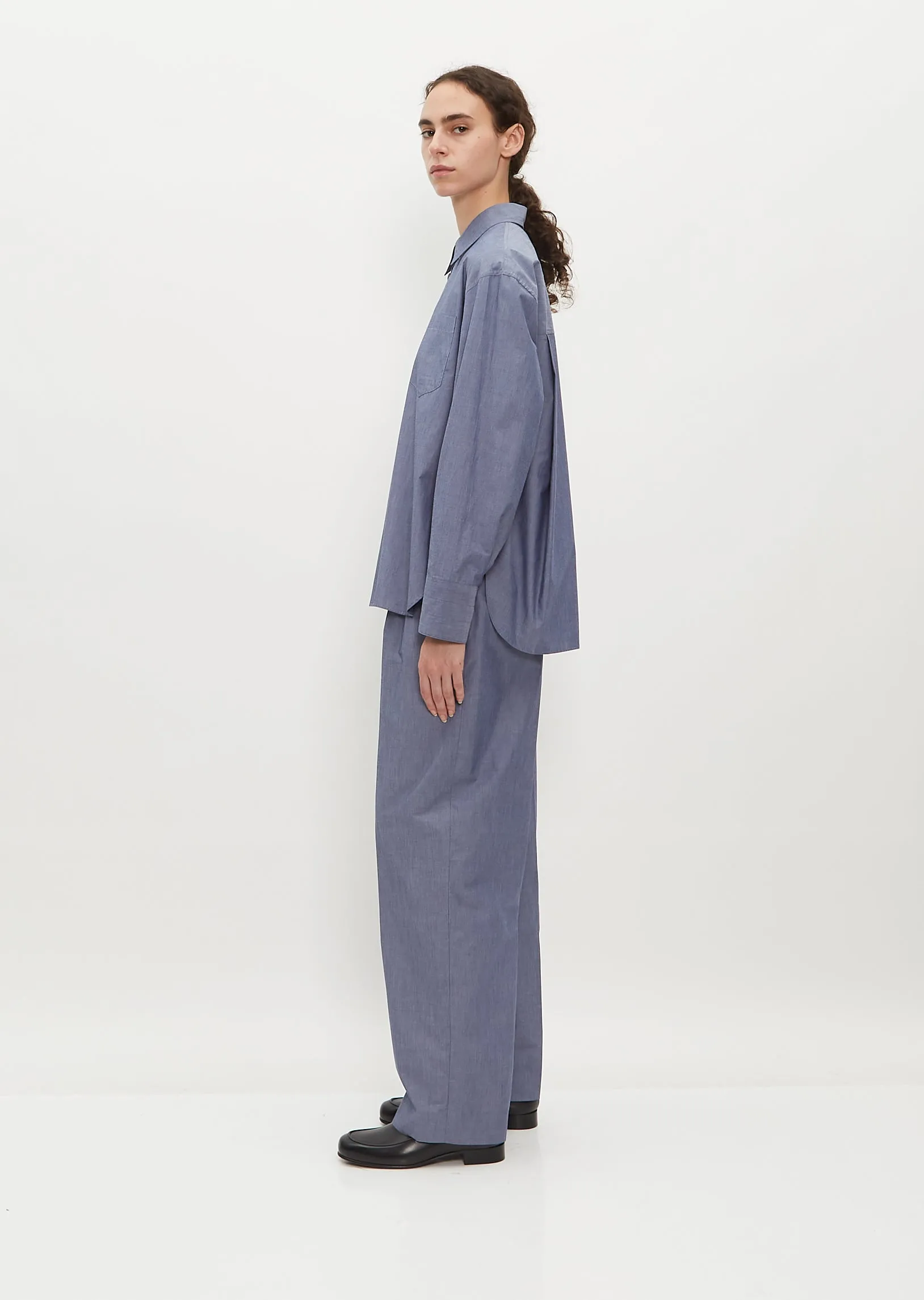 Oversized Shirt - Chambray