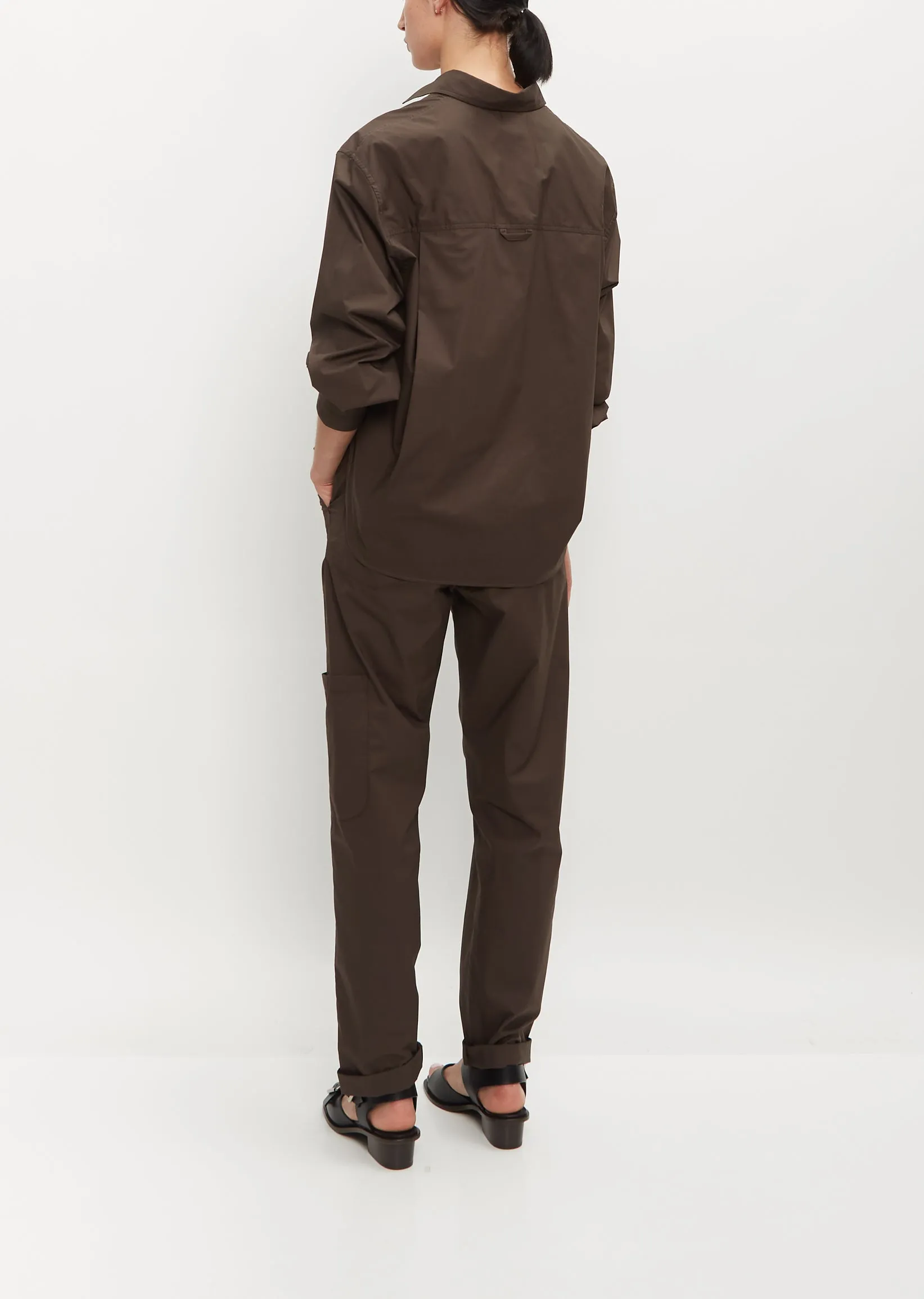 Oversized Shirt - Chocolate