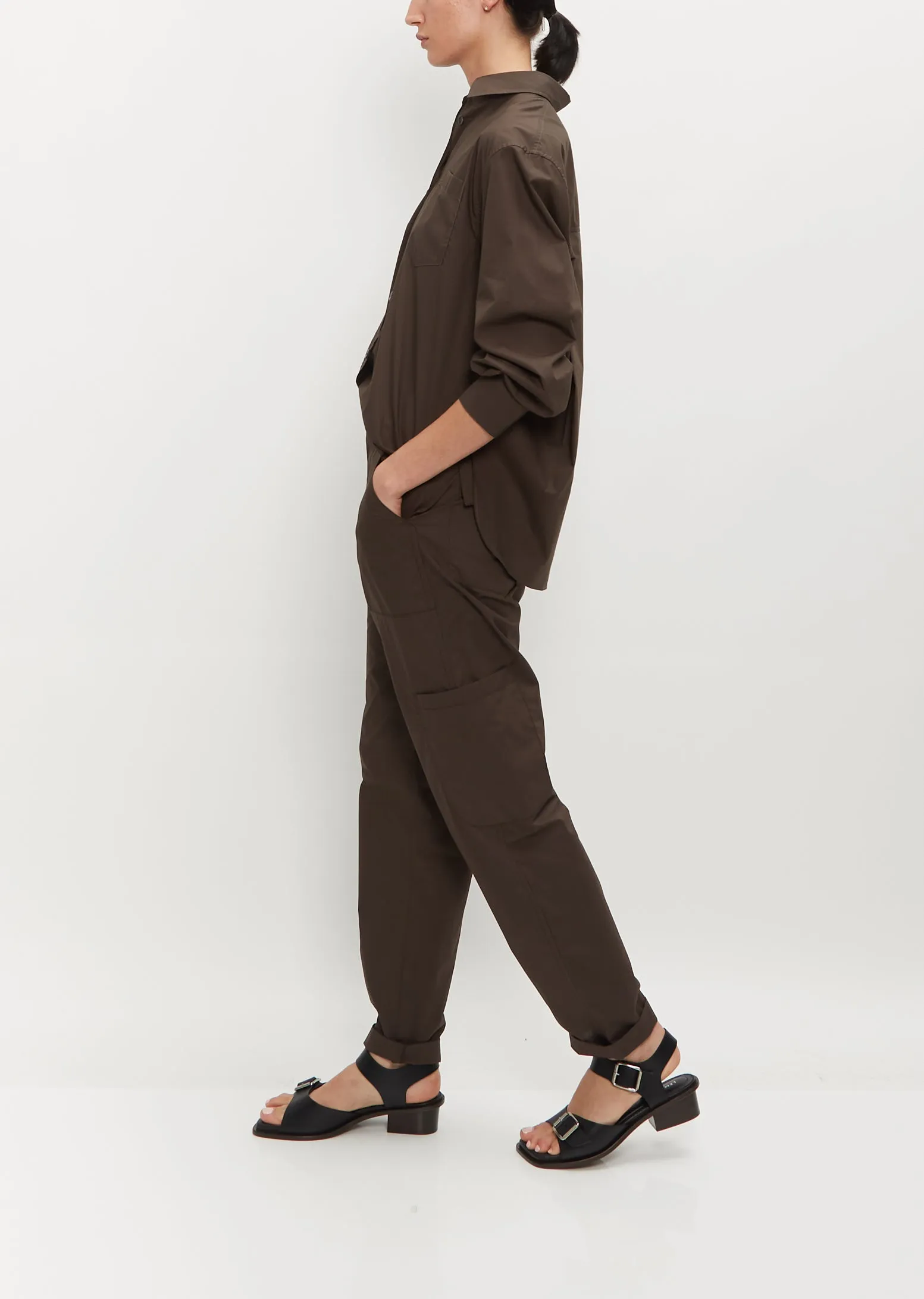 Oversized Shirt - Chocolate