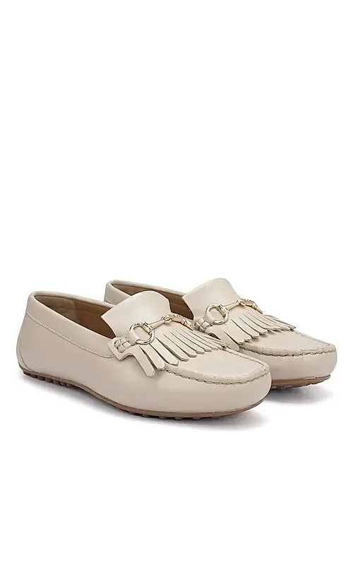 Pink Moccasins With Buckle