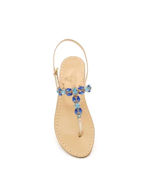 PIZZOLUNGO BLUE SANDALS (DS94B)