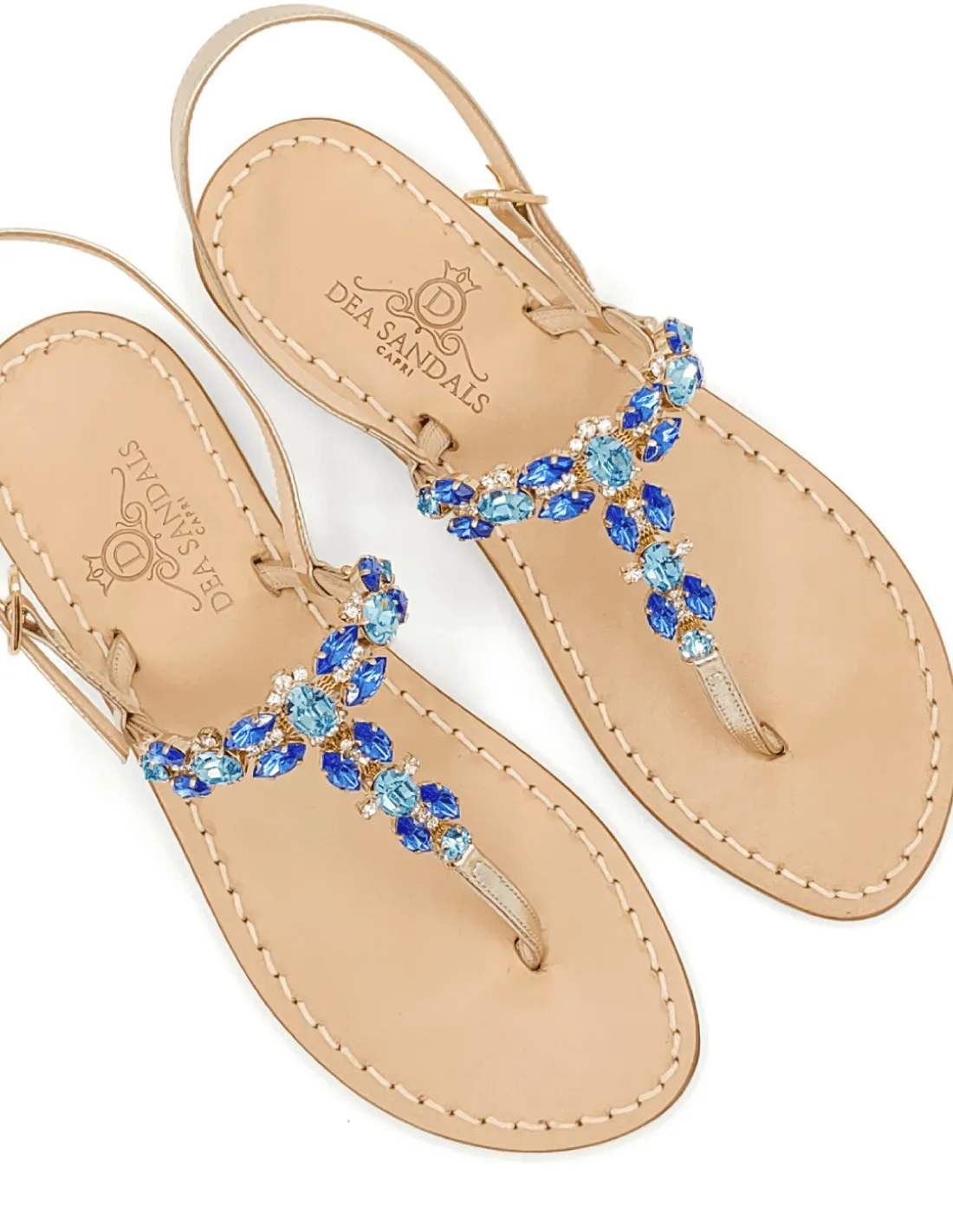 PIZZOLUNGO BLUE SANDALS (DS94B)