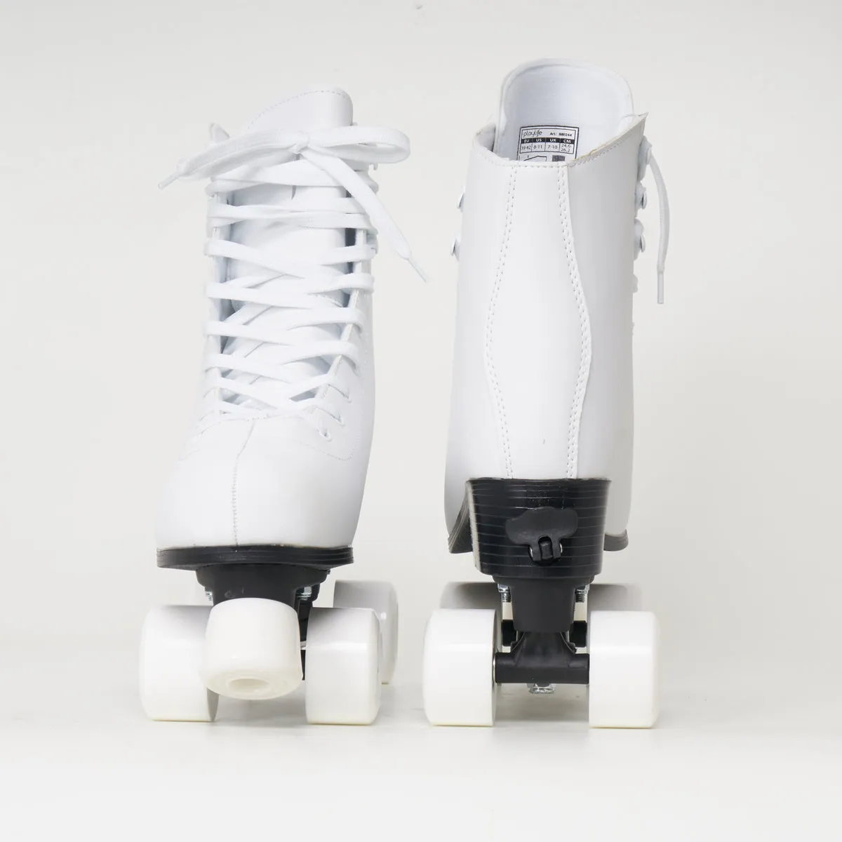 Playlife Kids Classic White Adjustable Skates