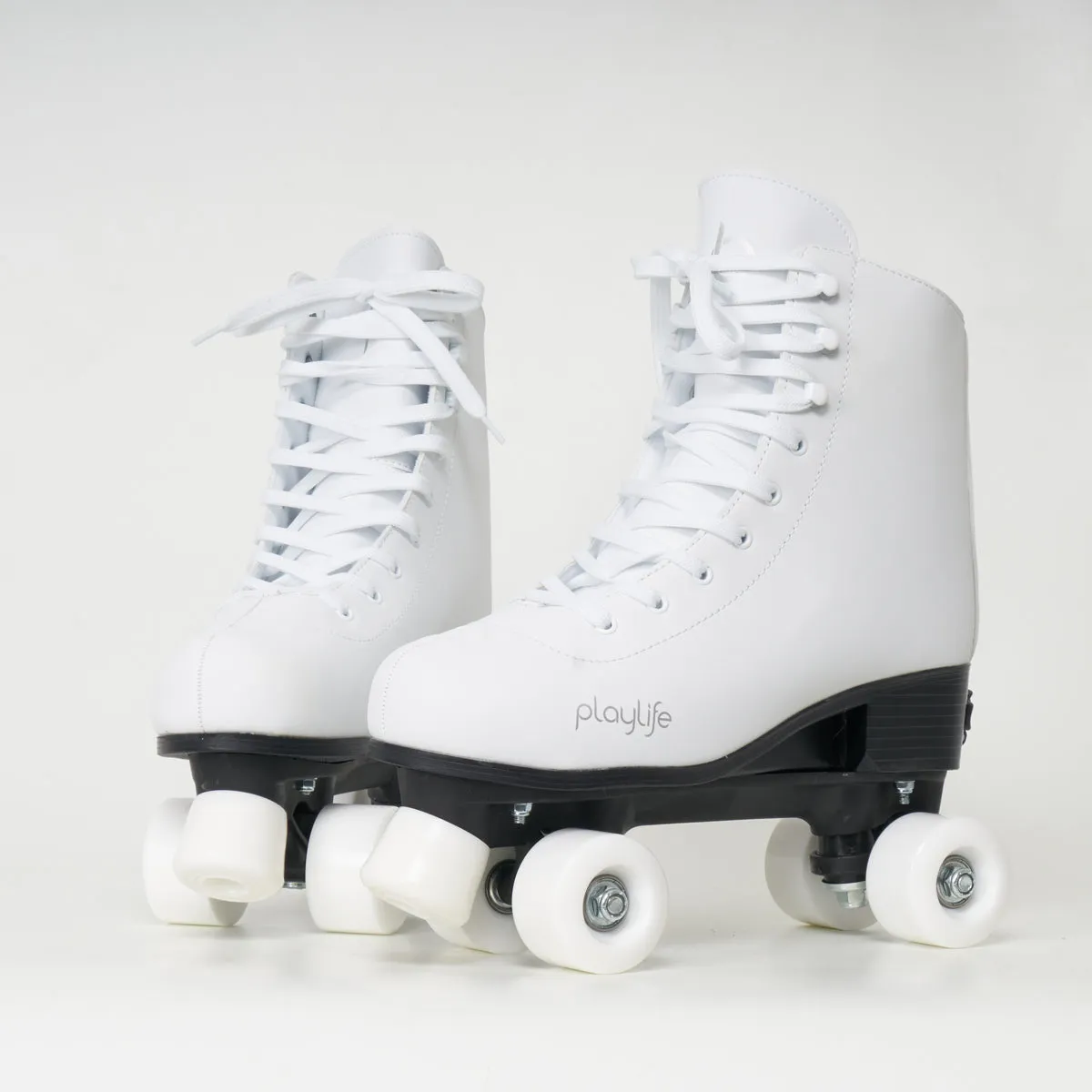 Playlife Kids Classic White Adjustable Skates
