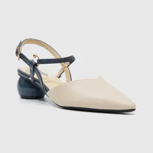 Pointed Chunky Heeled Sandals