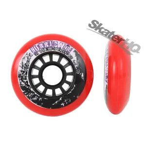 Powerslide Hurricane 80mm/85a 4pk - Red