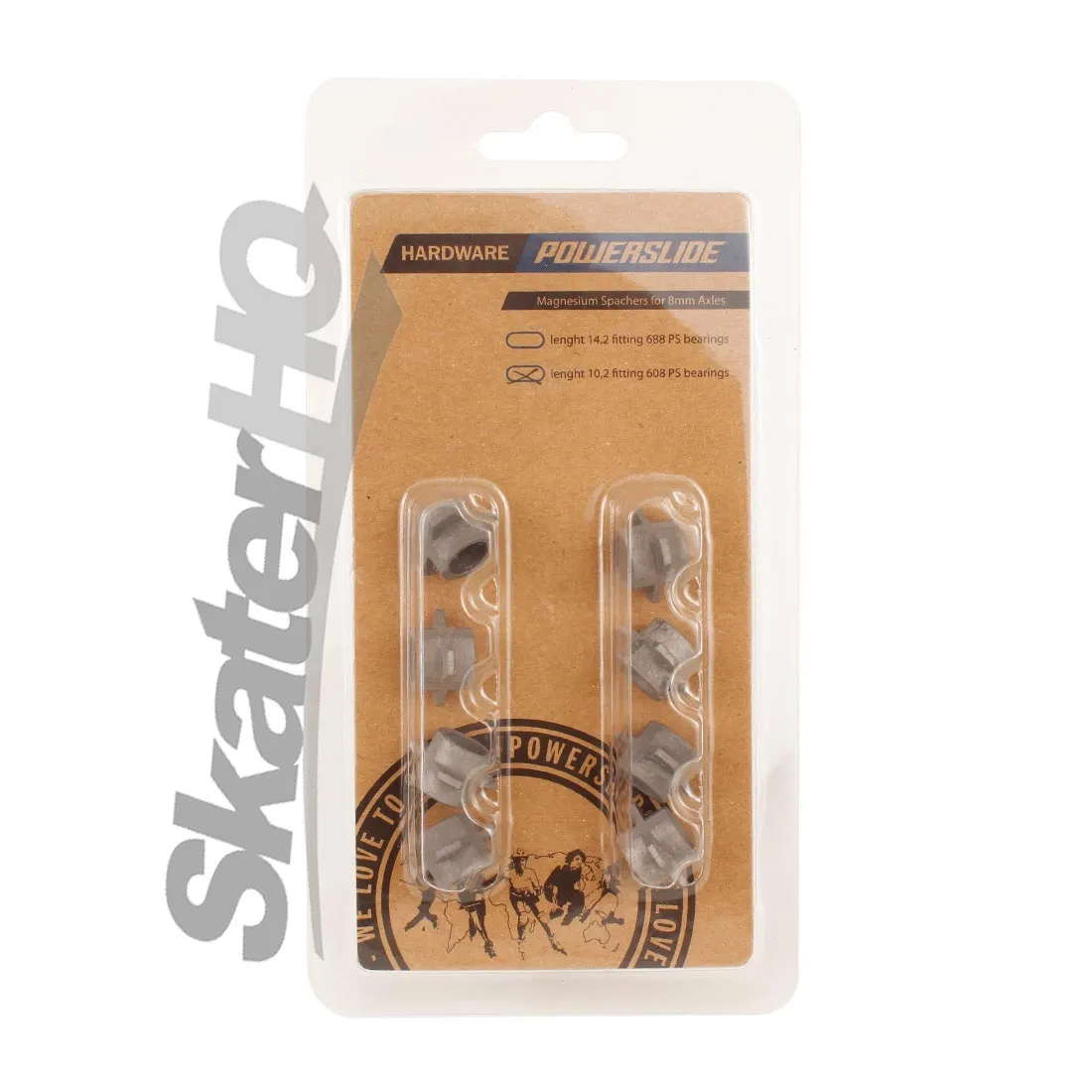 Powerslide Magnesium Spacers 8pk