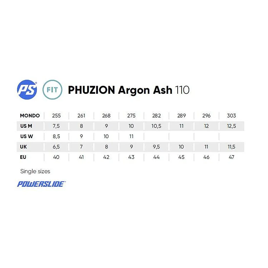 Powerslide Phuzion Argon 110 Ash