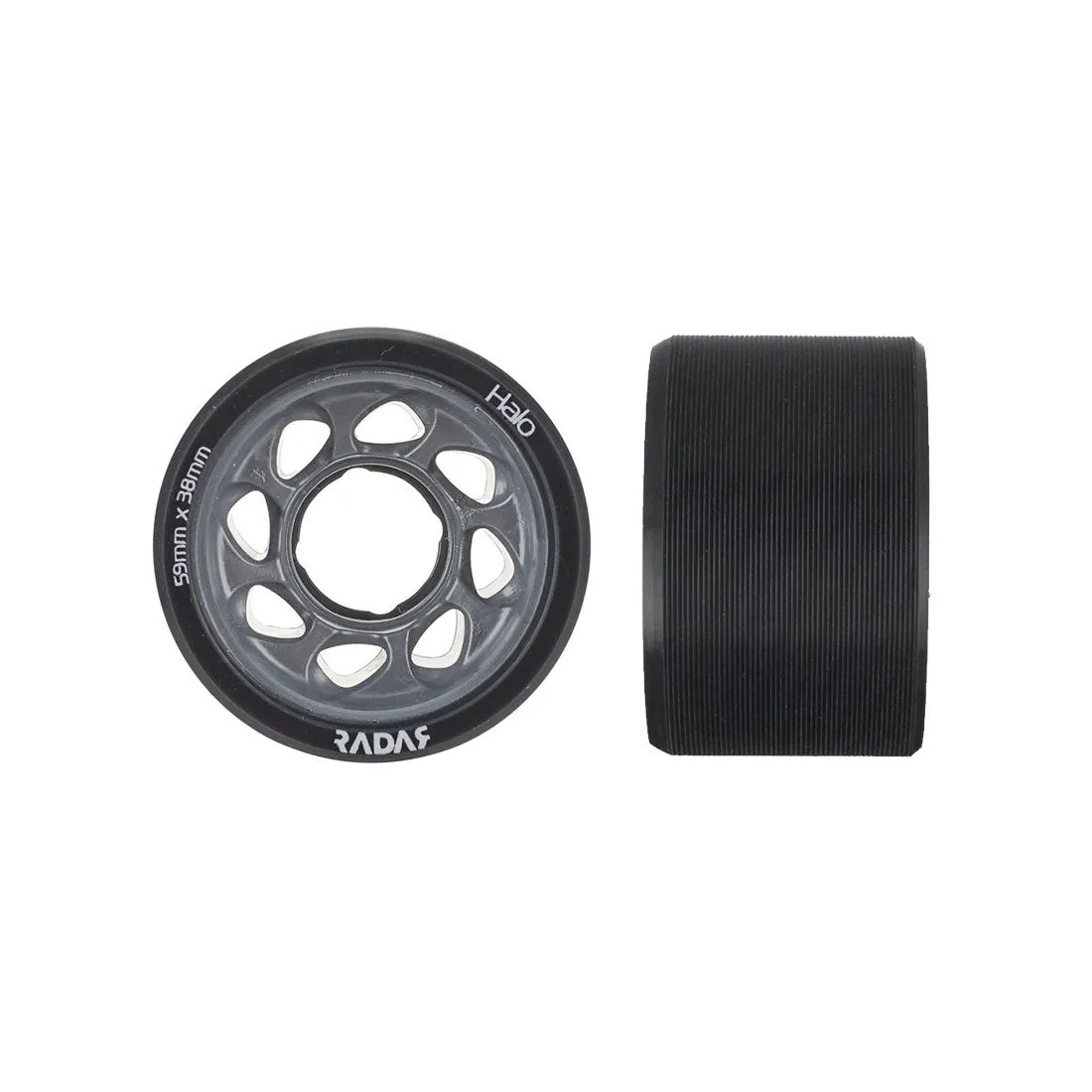 Radar Halo 59x38mm Wheels 4pk