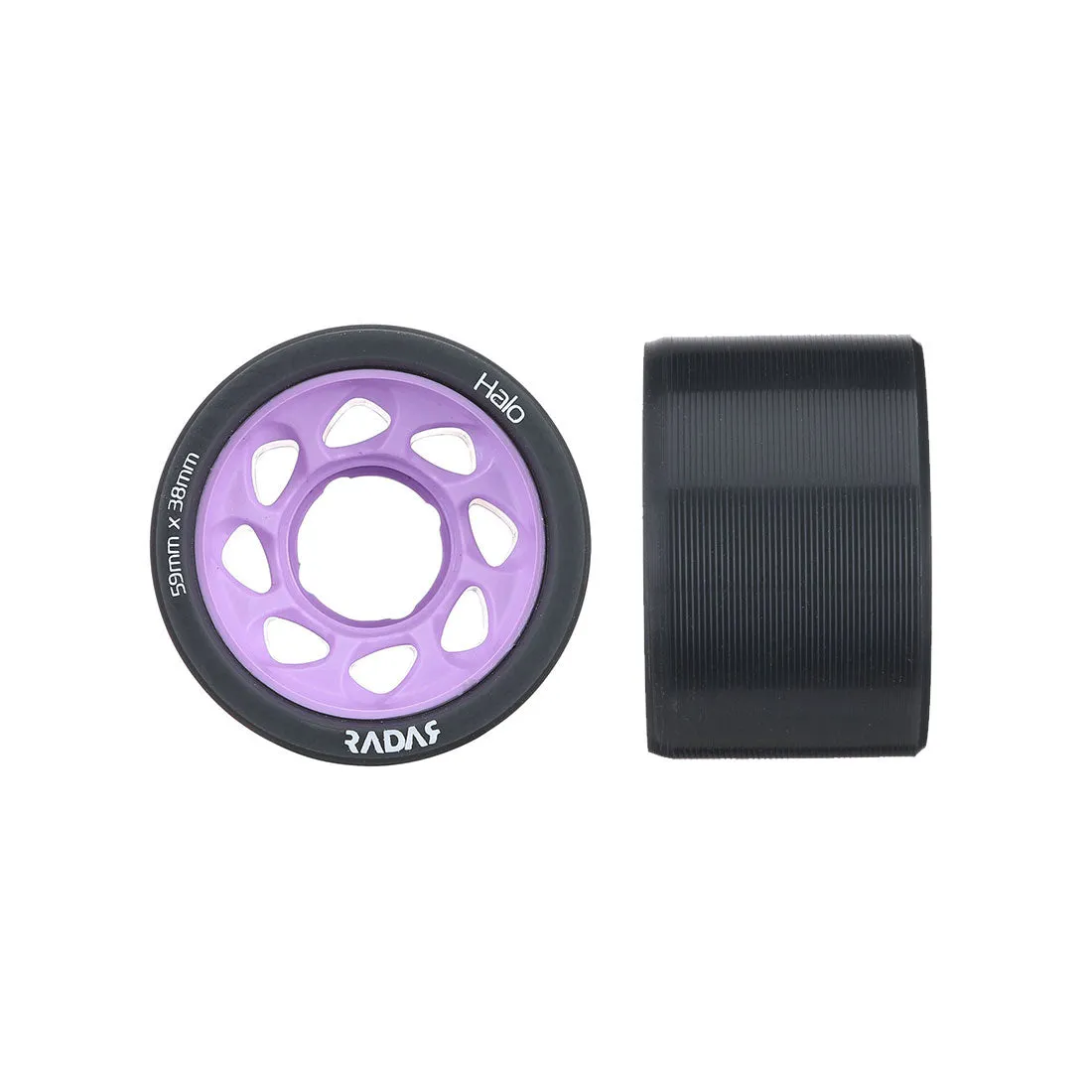 Radar Halo 59x38mm Wheels 4pk