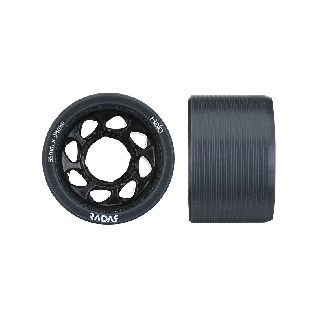 Radar Halo 59x38mm Wheels 4pk