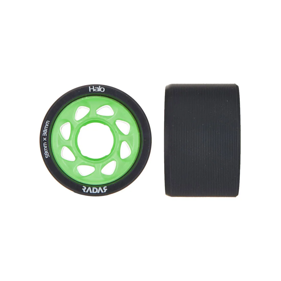 Radar Halo 59x38mm Wheels 4pk