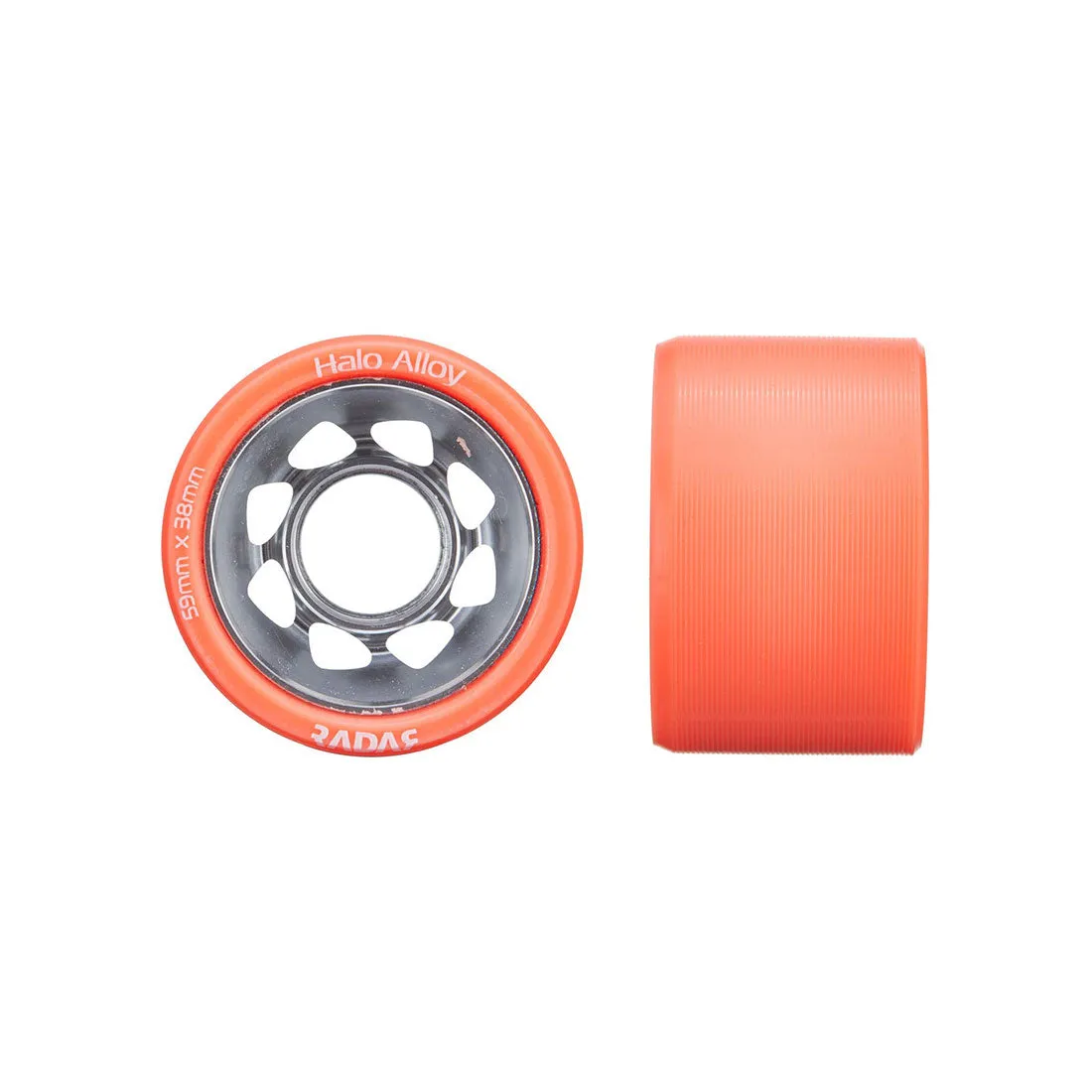 Radar Halo Alloy 59x38mm Wheels 4pk