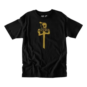 Rds X Skull Skates Tee - Black/Tarsands