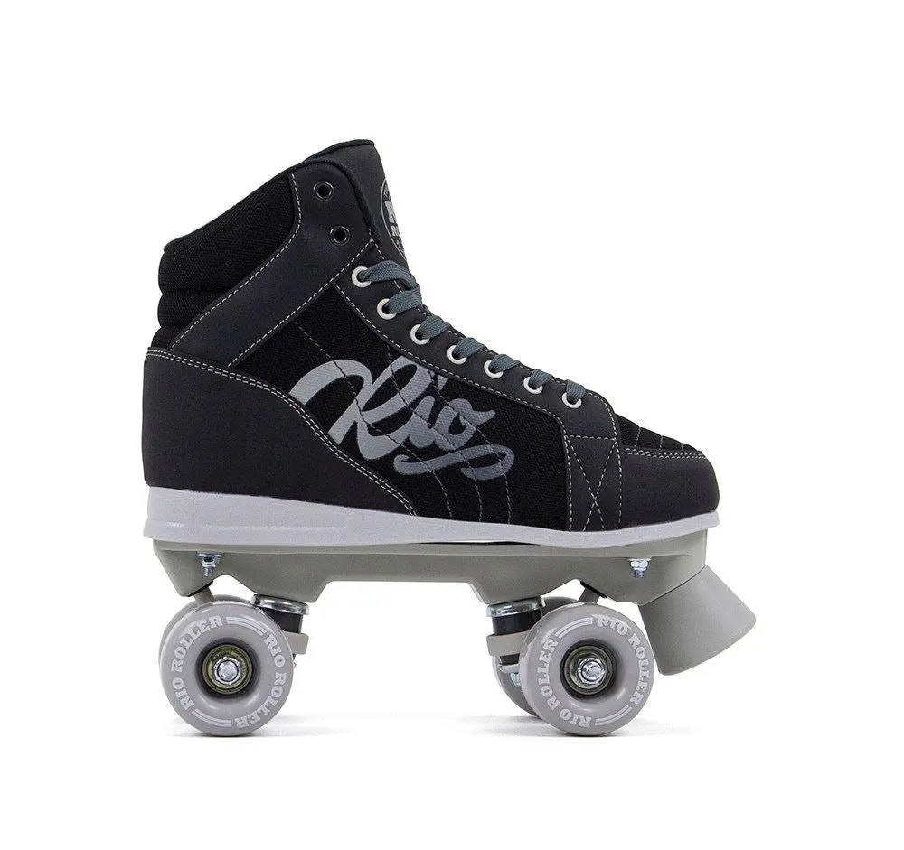 Rio Roller Lumina Quad Skates - Black / Grey
