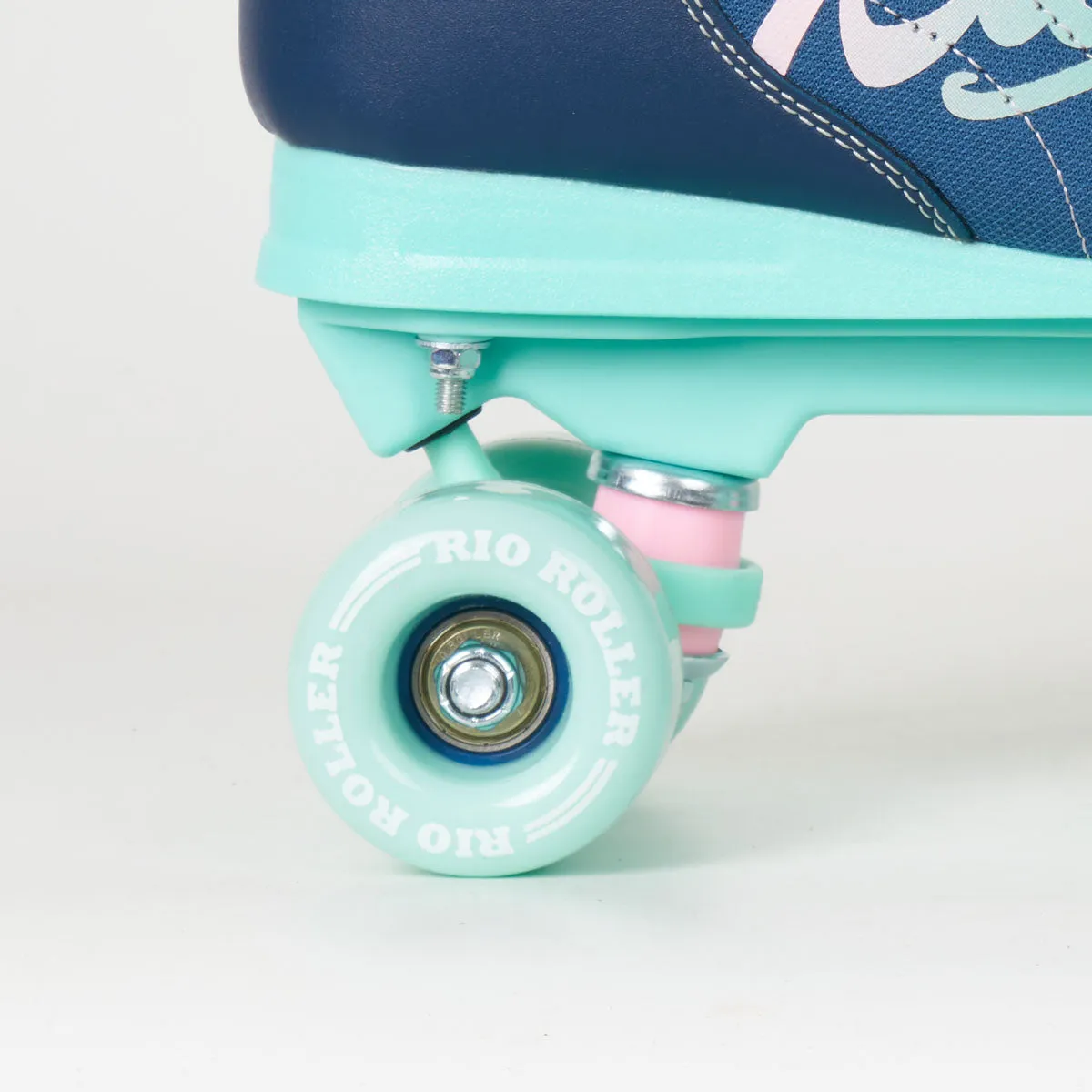 Rio Roller Lumina Quad Skates - Navy / Green