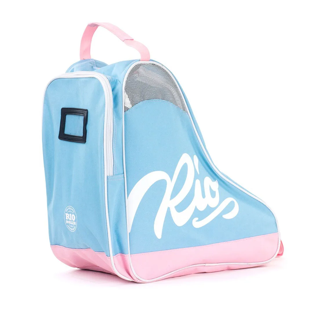 Rio Roller Script Skate Bag - Blue/Pink