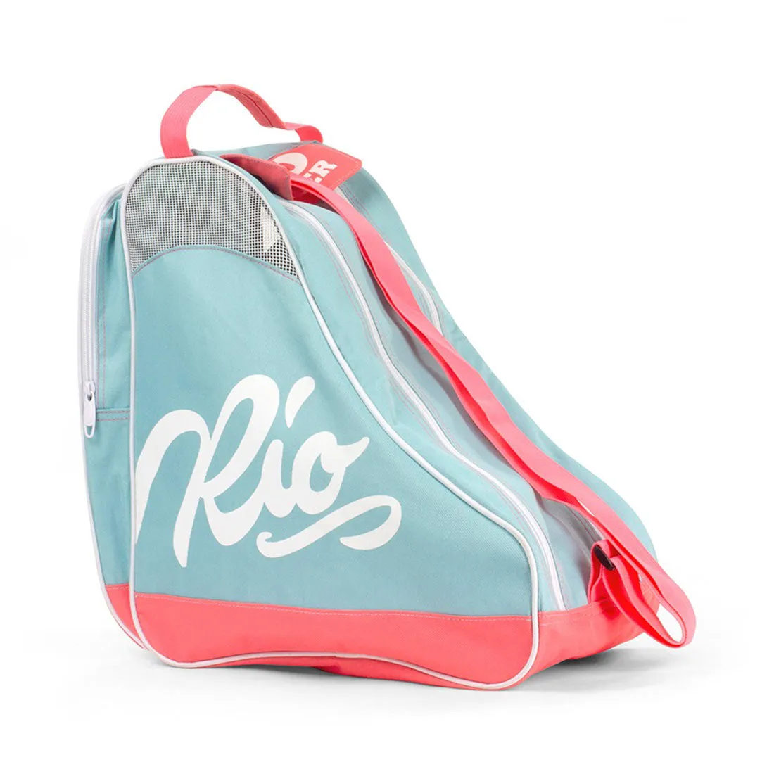 Rio Roller Script Skate Bag - Teal/Coral
