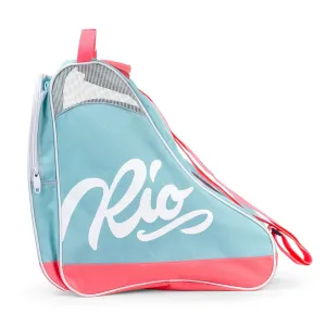 Rio Roller Script Skate Bag - Teal/Coral