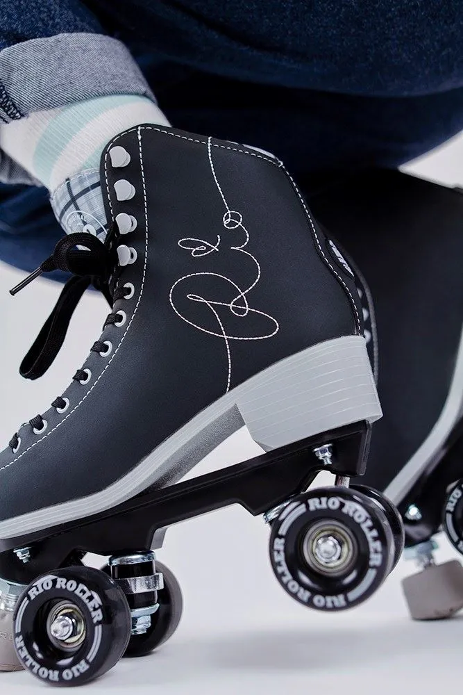 Rio Roller Signature Quad Skates - Black