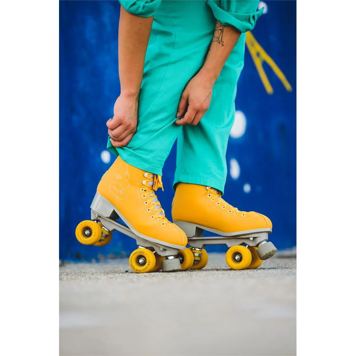 Rio Roller Signature Quad Skates - Yellow