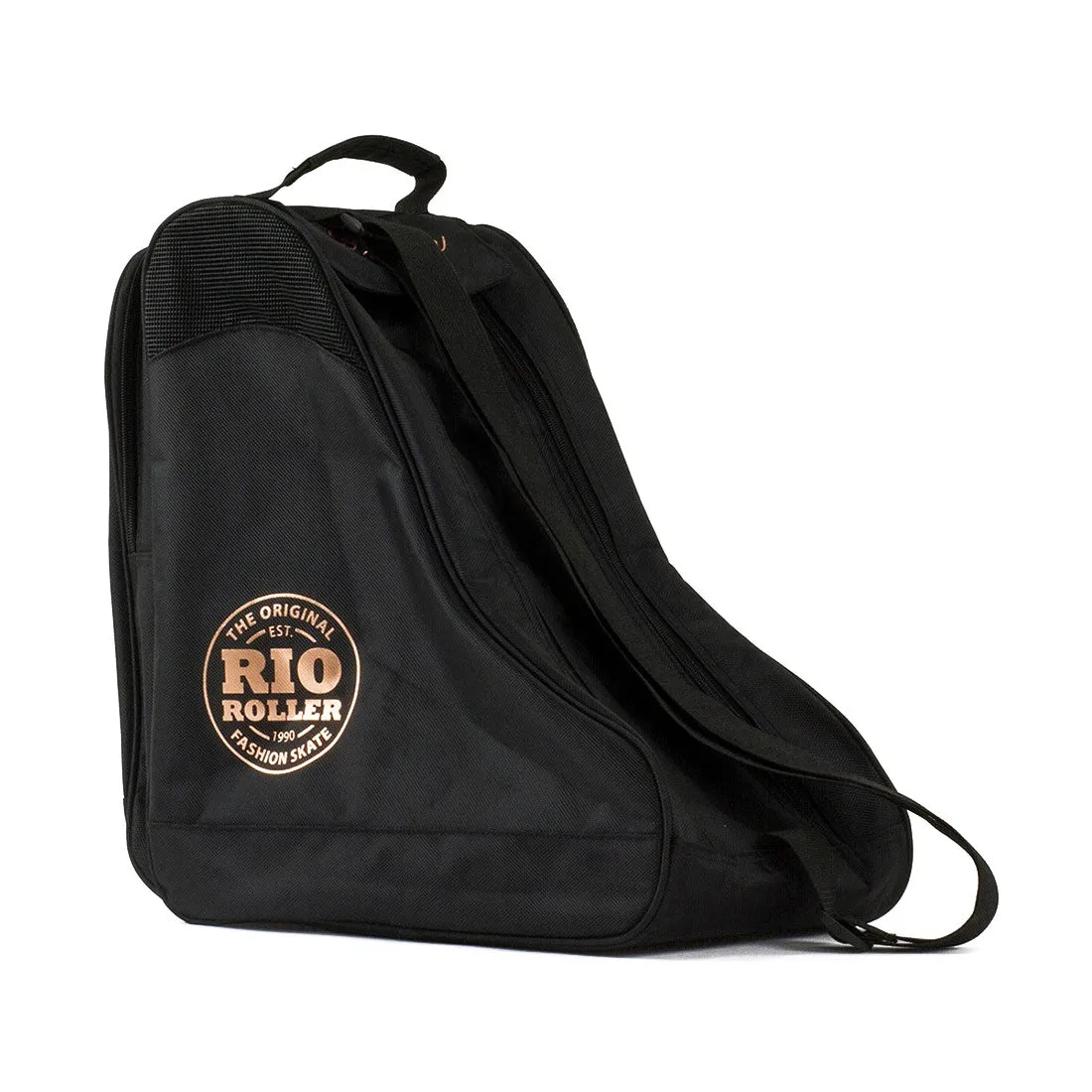 Rio Roller Skate Bag - Black/Rose Gold