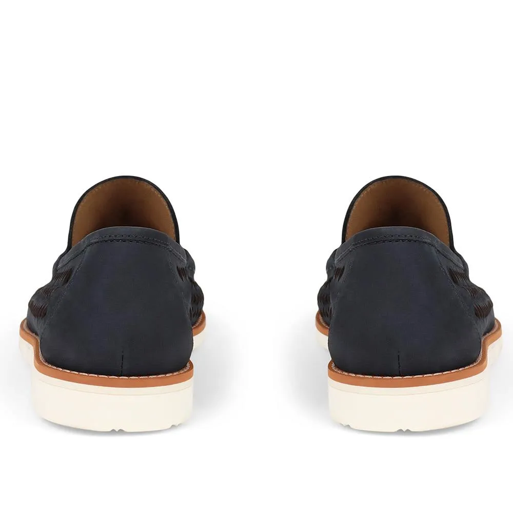 Riptide Leather Moccasins  - RIPTIDE / 324 973