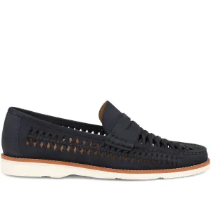 Riptide Leather Moccasins  - RIPTIDE / 324 973