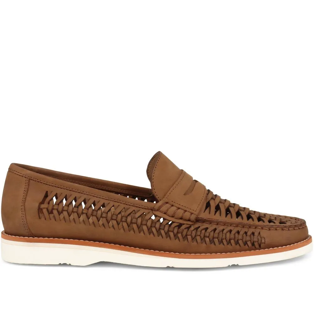 Riptide Leather Moccasins  - RIPTIDE / 324 973