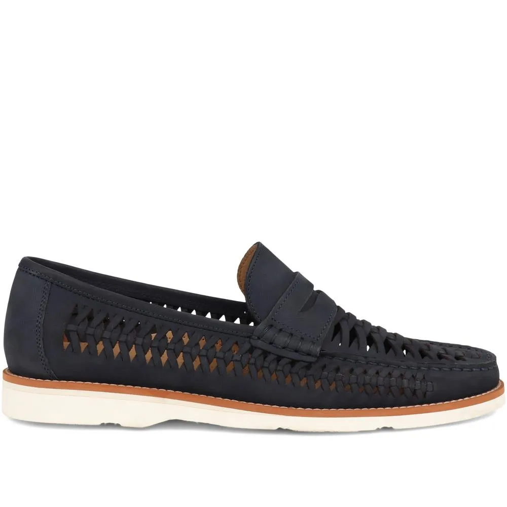Riptide Leather Moccasins  - RIPTIDE / 324 973