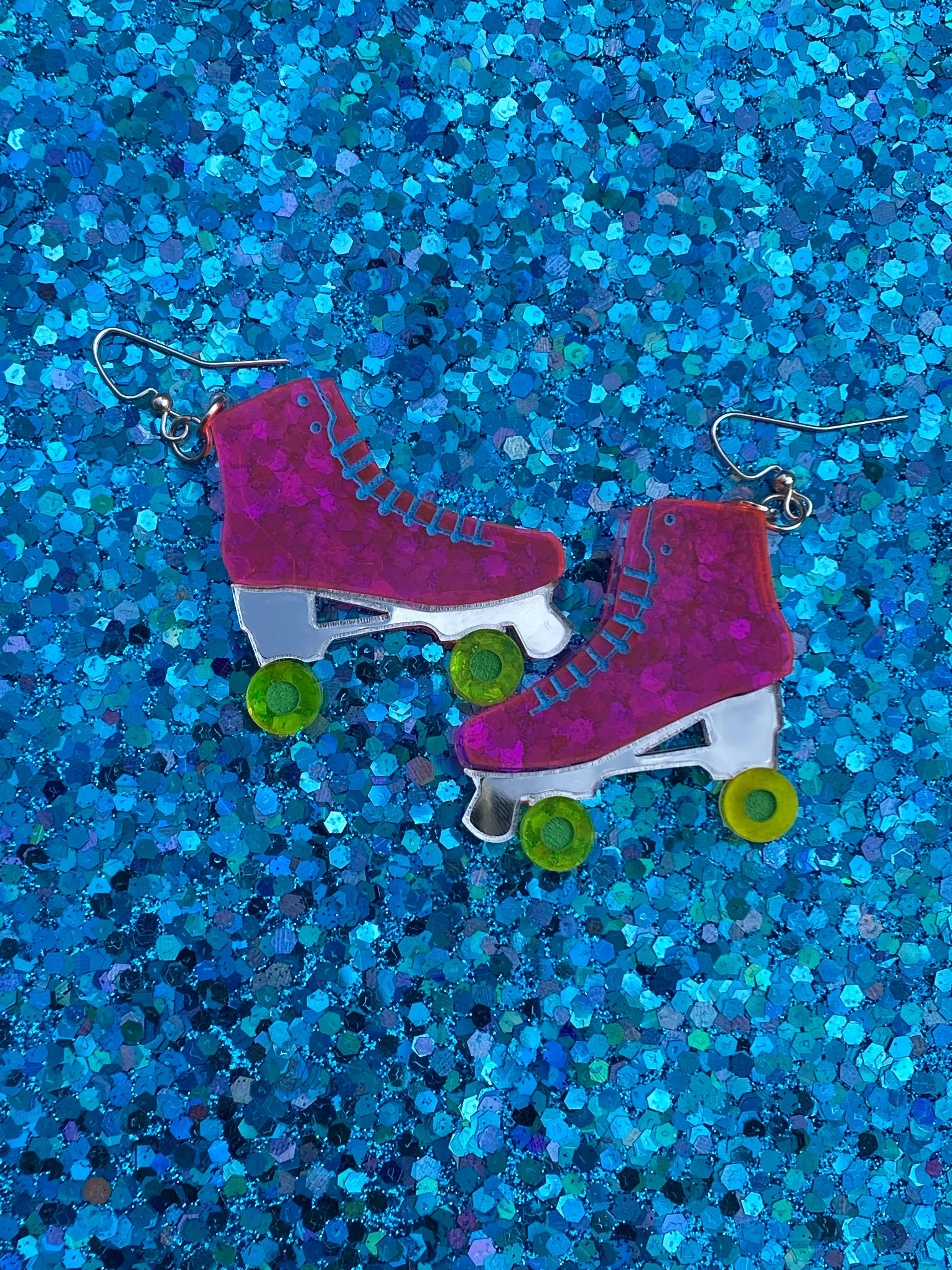 Roller Skate Earrings BUNDLE- Digital Cut File
