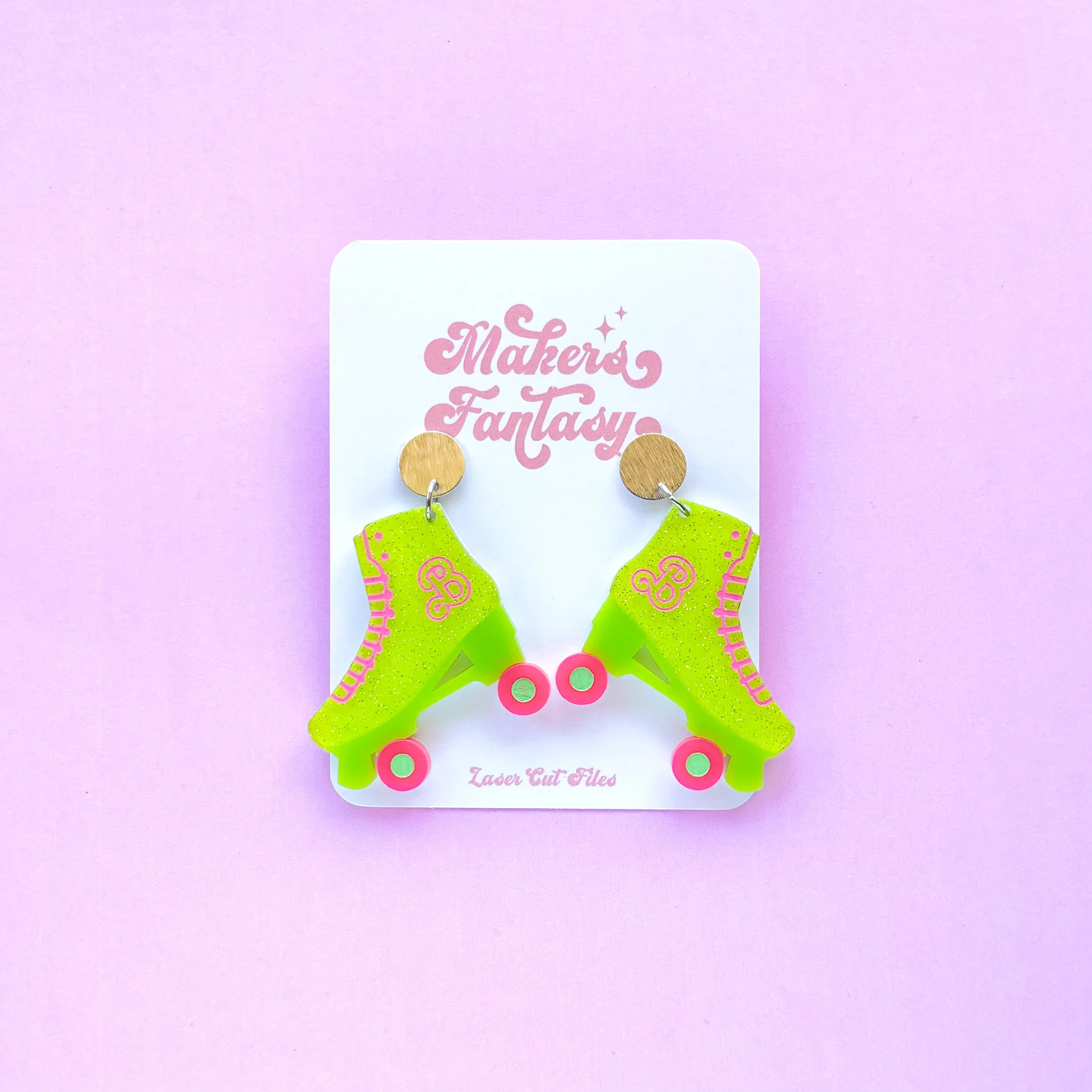 Roller Skate Earrings BUNDLE- Digital Cut File