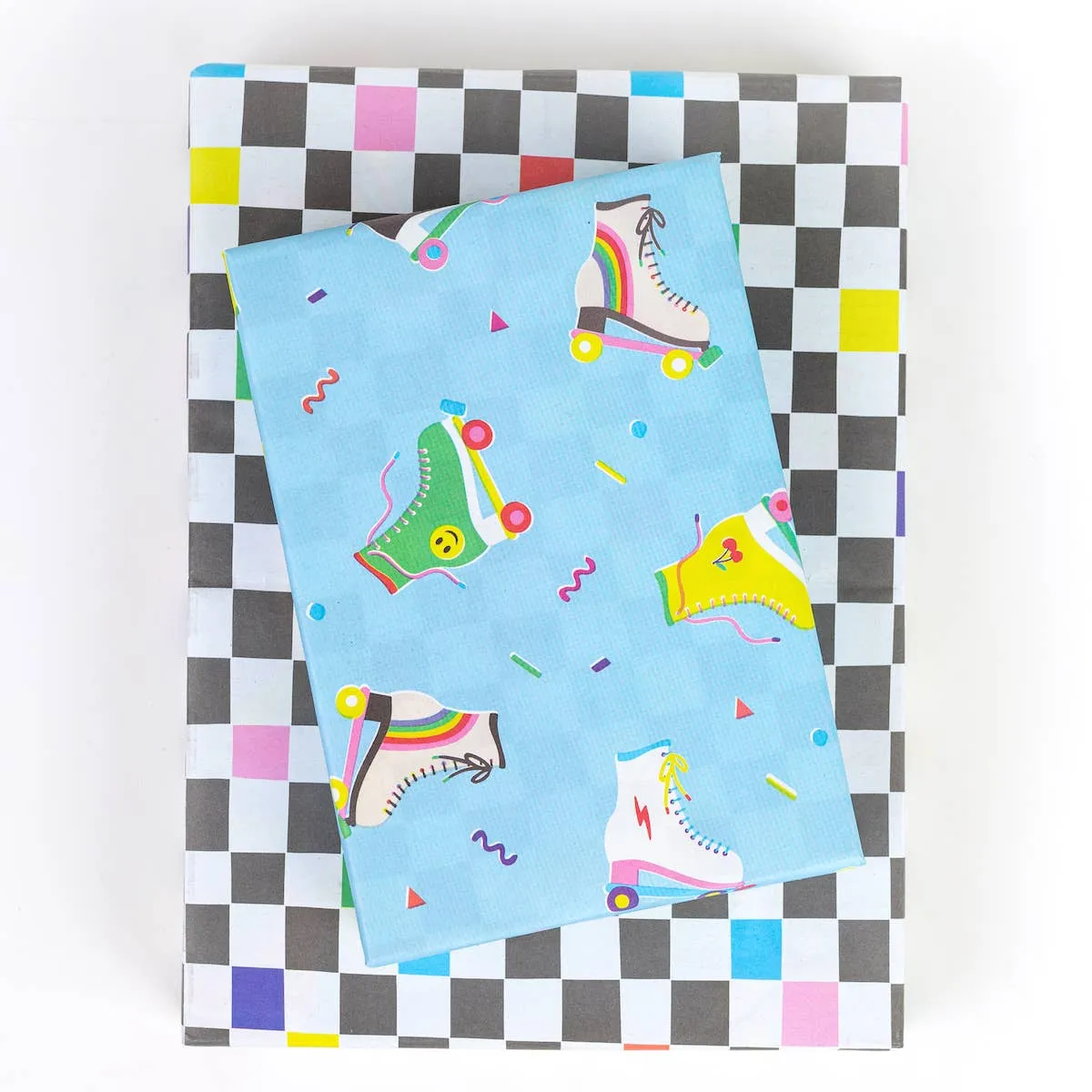 Roller Skates / 80s •  Double Sided Wrapping Paper