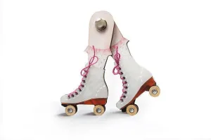 Roller Skates Brooch by Laliblue