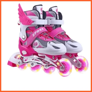 Roller Skates For Kids | Multi Size 4 Wheels