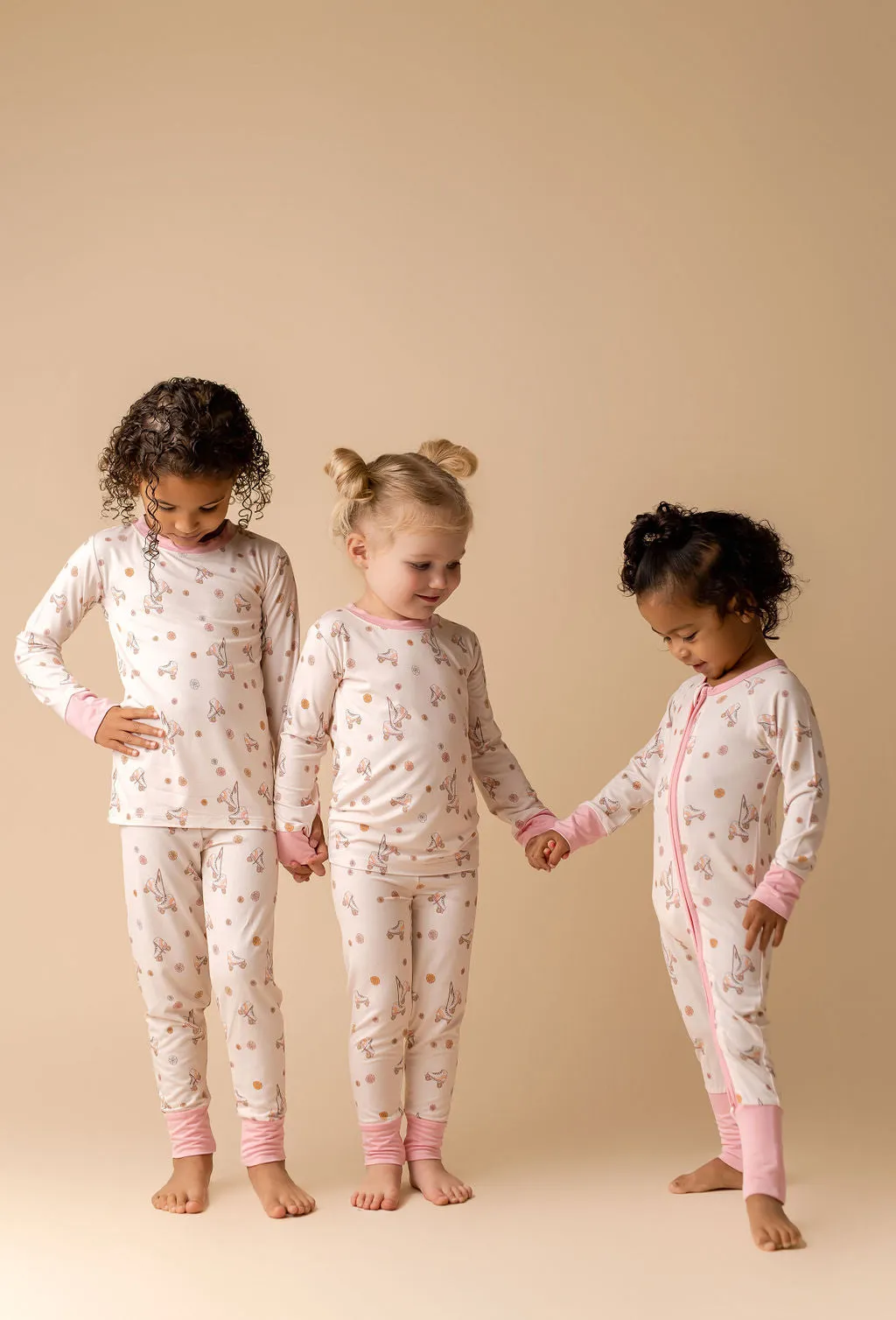 Roller Skates Two Piece Set