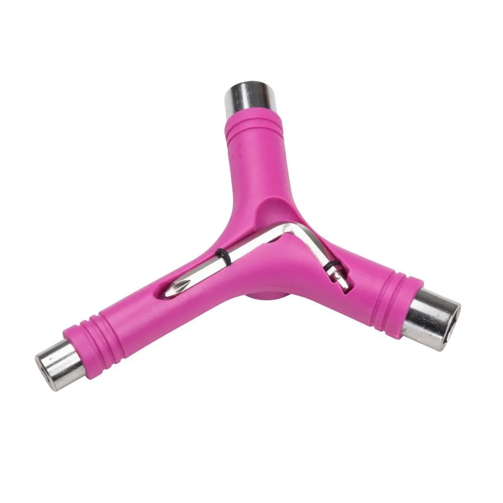 Rookie Quad Roller Skate Rollerskate Tool Multi Tool - Pink