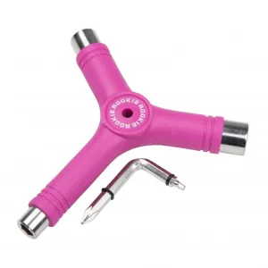 Rookie Quad Roller Skate Rollerskate Tool Multi Tool - Pink