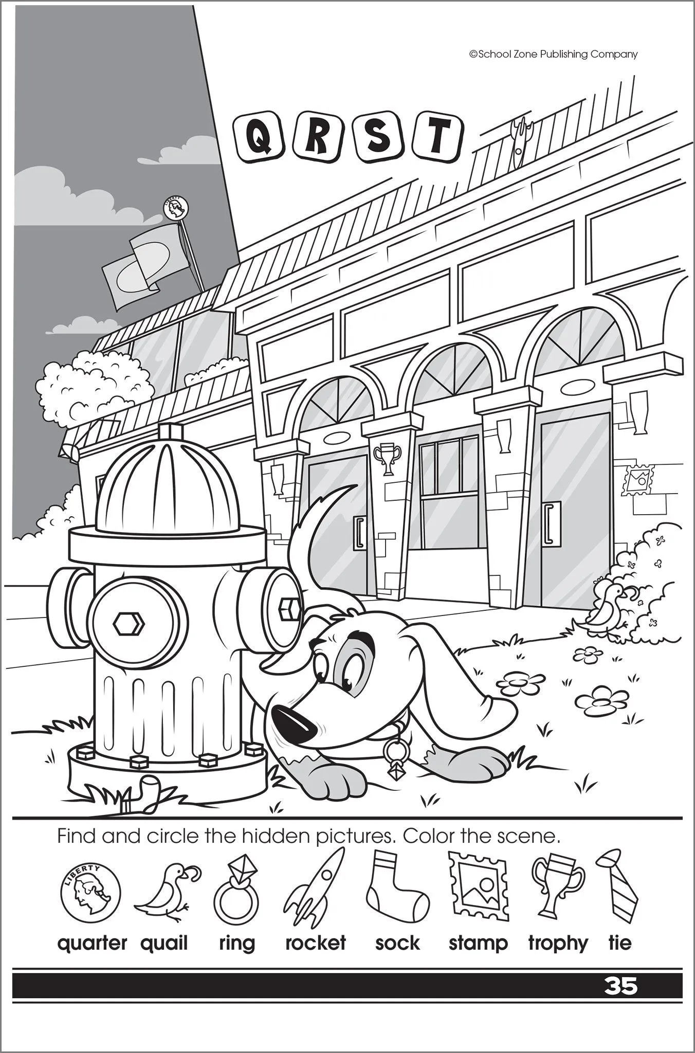 School Zone - Uppercase Alphabet Workbook - 64 Pages, Ages 4 to 6, Preschool to Kindergarten, Letters, Tracing, Writing, ABC's, and More