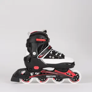 SFR Camden Adjustable Recreational Skates Black/Red - Kids
