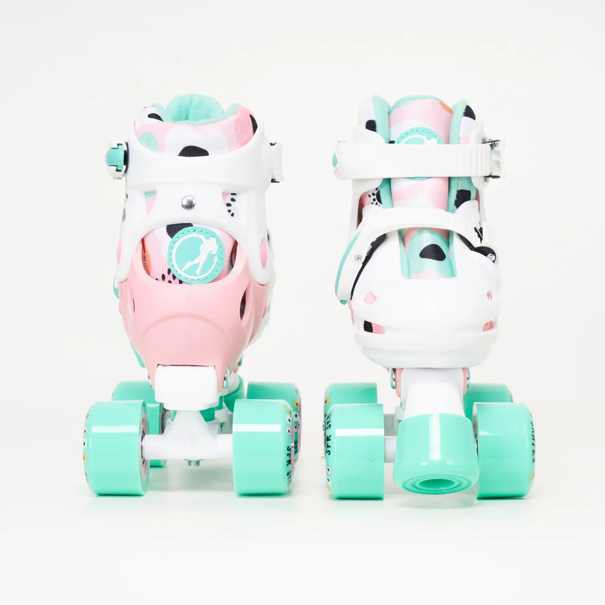 SFR Storm V Flower Junior Adjustable Quad Skates