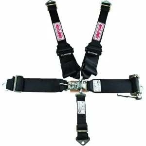 Simpson Platinum 5-Point Sprint Car Latch & Link Ratchet Harness - Right Side Ratchet - Aluminum Adjusters