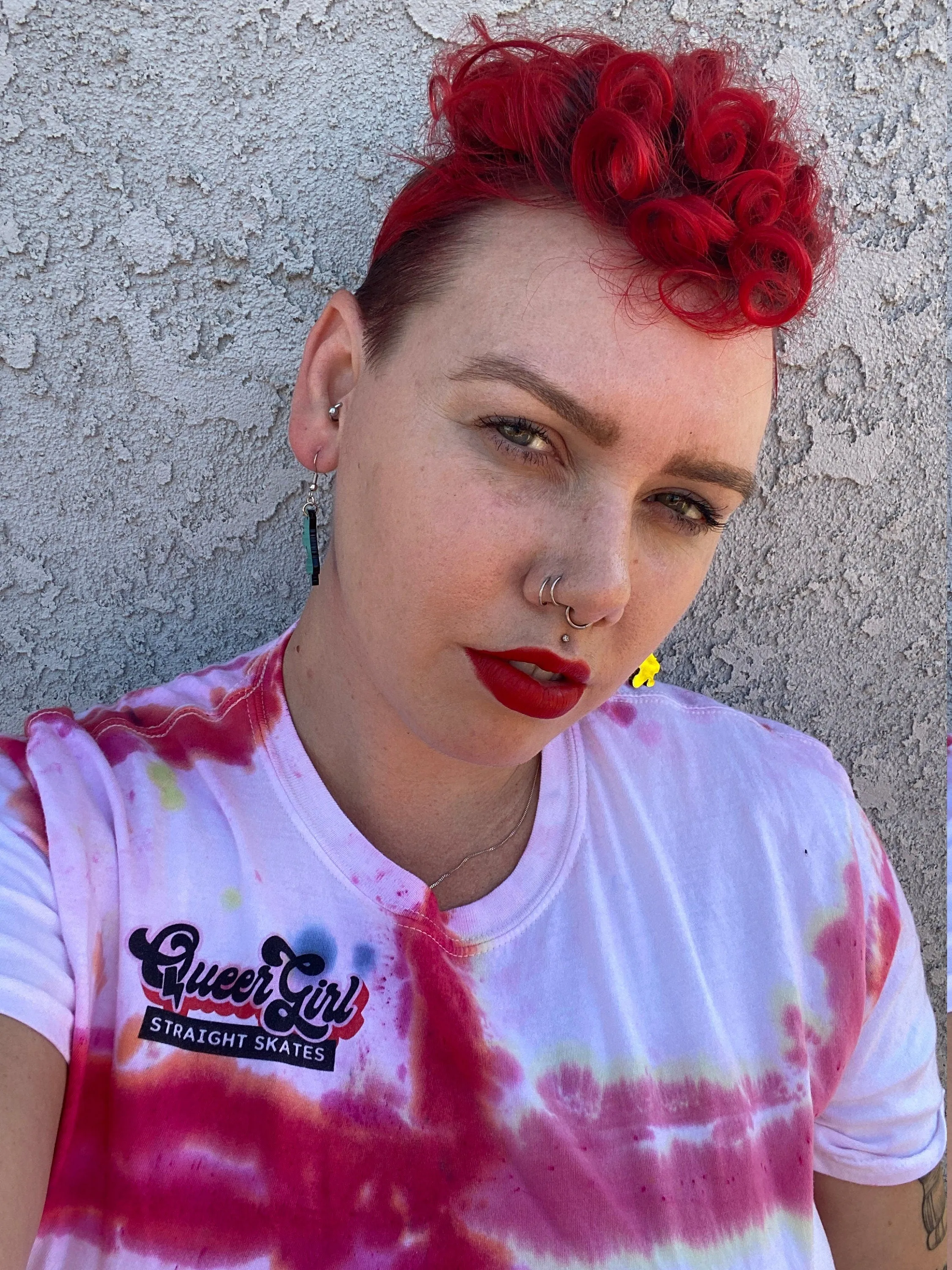 Skateflections~ Holographic Roller Skate Earrings