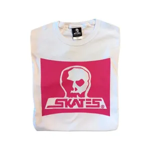 SKULL SKATES Skull Burbs Surf Box T-Shirt Ink Pink
