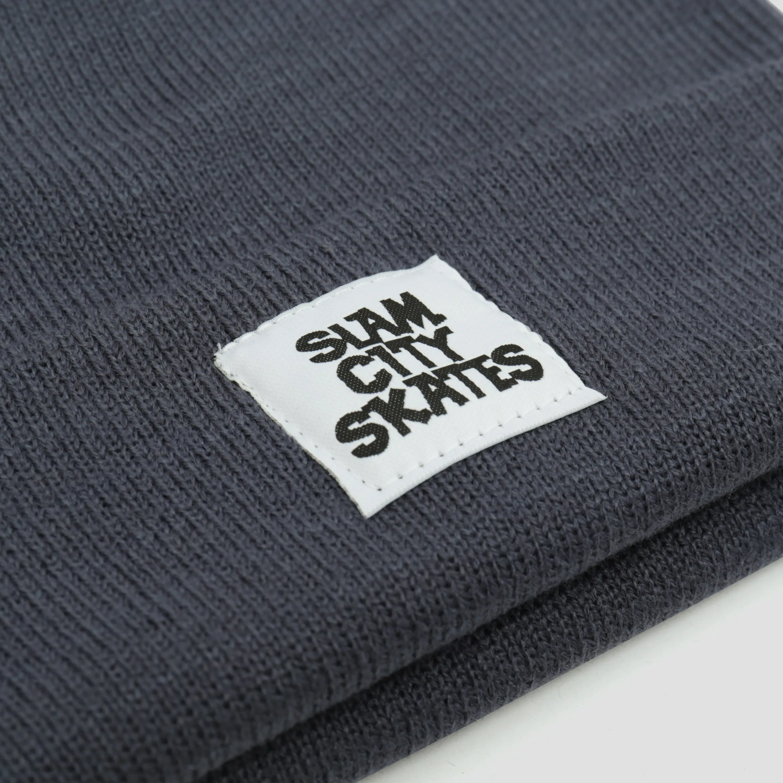 Slam City Skates Mile Beanie Slate