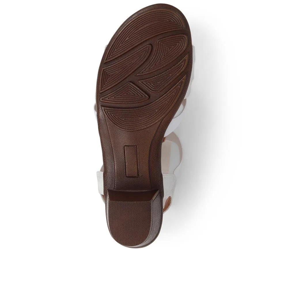 Slip-On Heeled Sandals  - WOIL39027 / 325 302